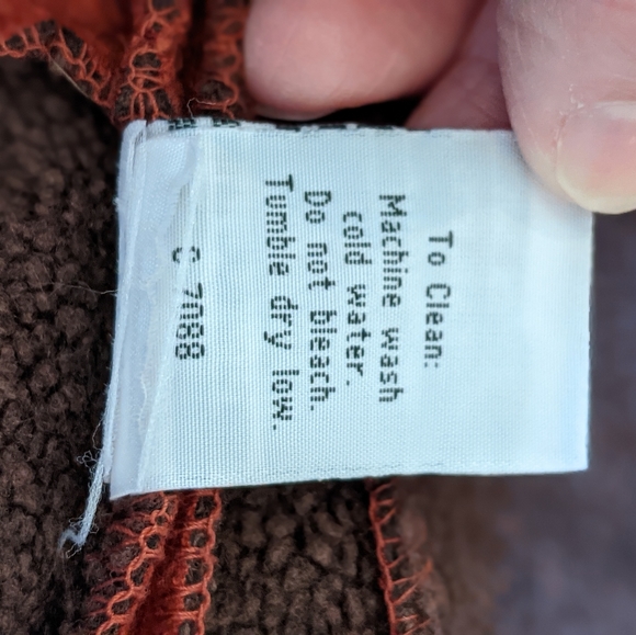 VTG Outback Trading Company Burgundy Fleece Lined Jacket - Picture 8 of 13